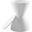 Haste White Stool