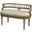 Hathaway 37 Inch Upholstered Bench In Beige