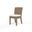 Havana Armless Dining Chair in Canvas Flax