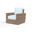 Havana Club Chair in Canvas Skyline
