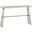 Havana Console Table In Stained Gold and Distressed Antique White