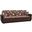 Havana Upholstered Convertible Sofabed with Storage In Brown
