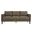 Hawken Boucle Fabric Sofa In Antique Espresso