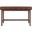 Hawthorn 3 Drawer Desk in Brown