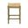 Hawthorne 24 Inch Counter Stool In Weathered Gray and Natural