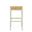 Hawthorne 29 Inch Barstool In Natural and Antique White