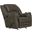 Hayden Rocker Recliner with Heat and Massage In Steel