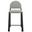 Hayley Upholstered Fabric Counter Stool In Black and Camel