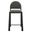 Hayley Upholstered Fabric Counter Stool In Black Anthracite