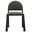 Hayley Upholstered Fabric Dining Side Chair In Black Anthracite