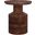 Haynes Solid Mango Accent Table In Warm Dark Brown
