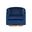 Hazel Swivel Lounge Chair In Gold and Navy Blue Sky