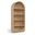 Hearth Solid Wood Bookcase In Natural