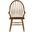 Hearthstone Rustic Oak Windsor Back Arm Chair