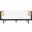 Helena French Cane Daybed In Black And Natural