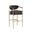 Heloise Barstool In Bravo Black