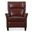 Henley Power Recliner with Power Headrest In Red