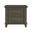 Henrik 2-Drawer Nightstand with USB In Grey