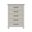 Henrik 5-Drawer Chest In Ivory