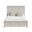 Henrik Queen Panel Bed In Ivory