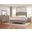 Heritage Sleigh Bedroom Set In Greystone