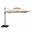 Hero 10 Foot Square Umbrella In Double Top In Beige