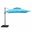 Hero 10 Foot Square Umbrella In Double Top In Teal