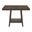 Hester Square Counter Table with Lazy Susan In Brown