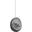 Hide Gray Outdoor Patio Swing Chair Without Stand EEI-2654-GRY-GRY