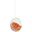 Hide White Orange Outdoor Patio Swing Chair Without Stand
