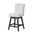 High Line Swivel Counter Chair Set of 2 In White