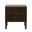 Bronze Bay Highland 2 Drawer Nightstand In Dutch Brown Oak
