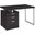 Brennan 3-drawer Office Desk Cappuccino