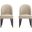 Hillman Dining Chair Set of 2 In Sand