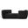 Hilton Fabric Chaise In Black