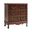 Hippe 3-Drawer Nightstand In Walnut