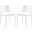 Hipster White Dining Side Chair Set of 2
