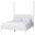 Hoffman King Platform Bed In White