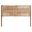 Holitz Natural Rope Woven King Headboard In Brown
