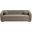 Holland 85 Inch Chenille Fabric Sofa In Taupe