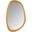 Holland Polyresin Mirror In Brass