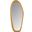 Holland Polyresin Mirror In Brass