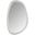 Holland Polyresin Mirror In White