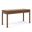 Hollander Solid Wood Desk In Medium Saddle Brown