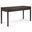 Hollander Solid Wood Desk In Warm Walnut Brown