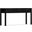 Hollander Solid Wood Wide Console Table In Black