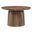 Holloway 30 Inch Round Wood Coffee Table In Walnut