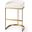 Hollyfield Cream Fabric Seat With Gold Metal Base Bar Stool
