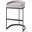 Hollyfield Gray Fabric Seat With Gray Metal Base Bar Stool