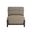 Holst Lounge Chair In Ebony and Gellar Earth